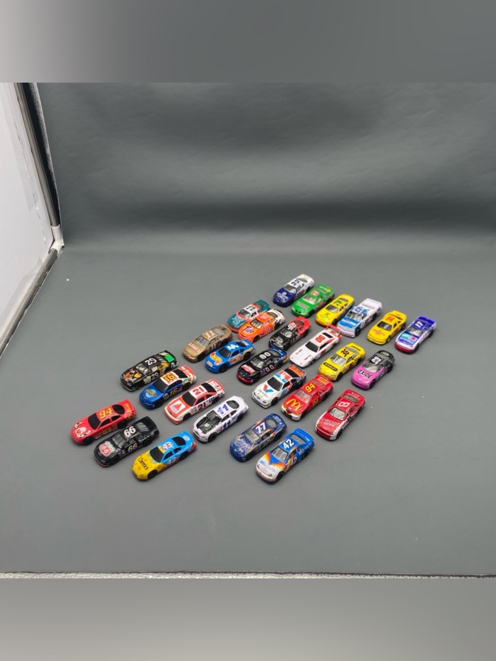 Lot of 27 Racing Champions NASCAR Diecast Cars 1/64 Scale Vintage Collection